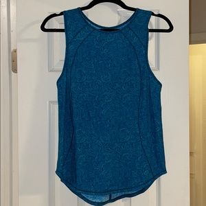 Lululemon Blue Sleeveless Tank Top - Size 4